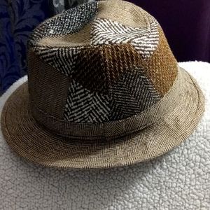 Tweed Patchwork Bucket Hat/Cap